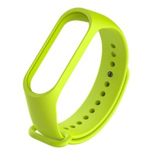 PULSEIRA SILICONE XIAOMI MI BAND 5/6 VERDE