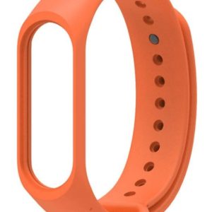 PULSEIRA SILICONE XIAOMI MI BAND 5 LARANJA
