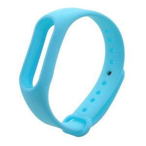 PULSEIRA SILICONE NEW SCIENCE MI BAND M3/M4/M5/M6/M7 AZUL CLARO