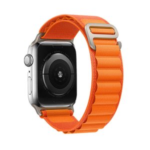 PULSEIRA WATCH 42MM/44MM/45MM/49MM LARANJA NYLON