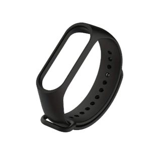 PULSEIRA SILICONE NEW SCIENCE MI BAND M3/M4/M5/M6/M7 PRETO