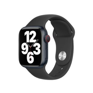 PULSEIRA NEW SCIENCE APPLE WATCH 42MM/44MM/45MM/49MM PRETO