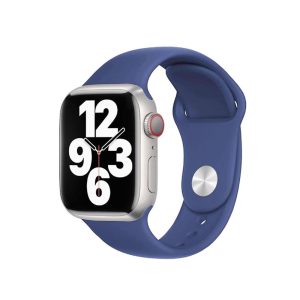 PULSEIRA NEW SCIENCE APPLE WATCH 42MM/44MM/45MM/49MM AZUL