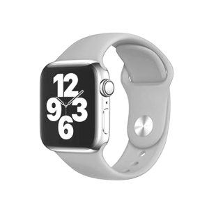 PULSEIRA NEW SCIENCE APPLE WATCH 42MM/44MM/45MM/49MM CINZA