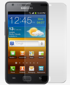 PELICULA DE VIDRO SAMSUNG S2 TRANSPARENTE