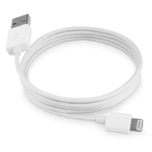 CABO DE DADOS IPHONE 7G USB PARA LIGHTNING BRANCO 1M