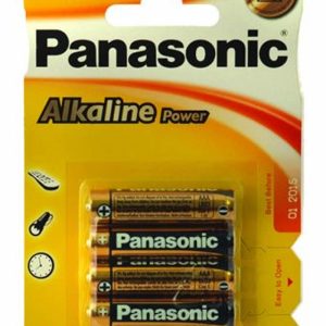 PILHAS PANASONIC LR03 AAA SIZE S 1.5V (4UN)