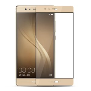 PELICULA DE VIDRO 5D COMPLETA HUAWEI P9 5.2" DOURADO