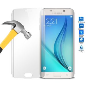 PELICULA DE VIDRO 5D COMPLETA SAMSUNG S6 EDGE 5.1" TRANSPARENTE