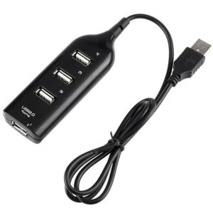 USB 2.0 HUB MTK AT658 PRETO 4 PORTS