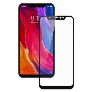 PELICULA DE VIDRO 5D COMPLETA XIAOMI MI 8 PRETO