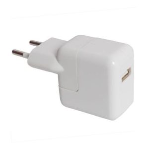 ADAPTADOR USB APPLE PARA IPAD BRANCO 10W 2.1A