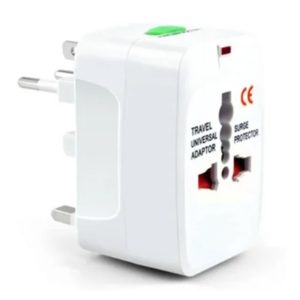 ADAPTADOR INTERNACIONAL UNIVERSAL 1000MA MAX. 250V +5VDC BRANCO