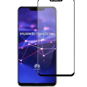 PELICULA DE VIDRO 5D COMPLETA HUAWEI MATE 20 LITE 6.3" PRETO