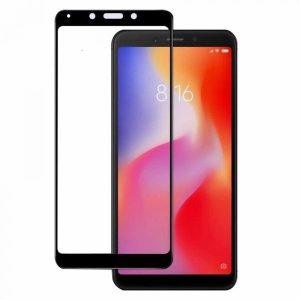 PELICULA DE VIDRO 5D COMPLETA XIAOMI REDMI 6 / 6A PRETO