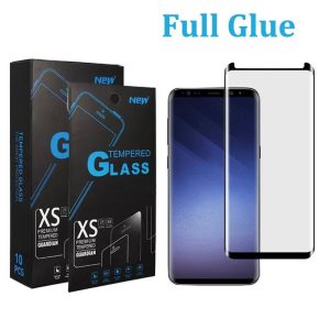 PELICULA DE VIDRO 5D COMPLETA CURVADO SAMSUNG GALAXY S8 5.8" PRETO