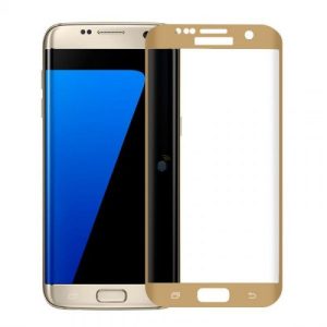 PELICULA DE VIDRO 5D COMPLETA SAMSUNG S7 5.1" DOURADO
