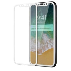 PELICULA DE VIDRO 5D COMPLETA APPLE IPHONE X/IPHONE XS/IPHONE 11 PRO 5.8" BRANCO