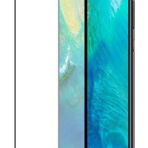PELICULA DE VIDRO 5D COMPLETA CURVADO HUAWEI MATE 20 PRO 6.39" PRETO UV