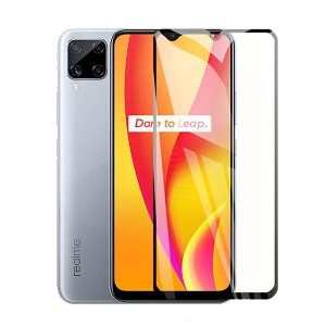 PELICULA DE VIDRO 5D COMPLETA REALME C15 PRETO