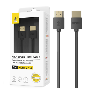 CABO HDMI ONE PLUS B5909 PRETO 3M 1.4V HIGHEST TRANSFER RATE