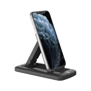 SUPORTE ONE PLUS NE5132 PRETO PARA PHONES AND TABLETS ROTATABLE 90 DEGREE, SILIC