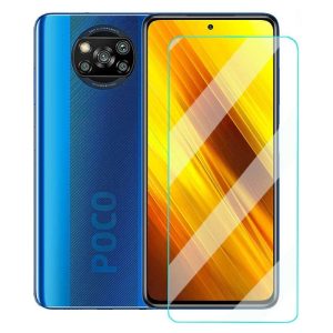 PELICULA DE VIDRO XIAOMI POCO X3/X3 PRO/POCO X5/NOTE 9 PRO/9S TRANSPARENTE