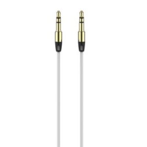 CABO AUX ONE PLUS B5314 BRANCO 3.5MM 3M FIDELITY SOUND PARA COLUNAS/TELEMÓVEIS/P