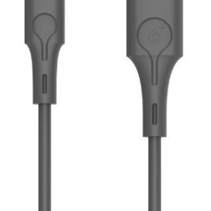 CABO DE DADOS ONE PLUS NB1255 PRETO 2.4A 1M PARA IPHONE 8/X/12/13