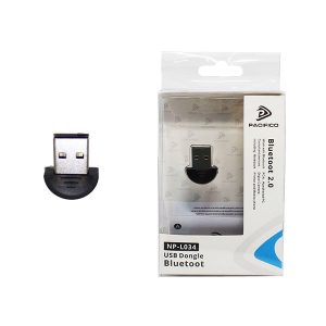 ADAPTADOR DE BLUETOOTH USB V2.0 PACIFICO NP-L034 PRETO