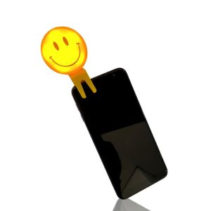 RING LIGHT OEM BEAUTY FILL LAMP AMARELO SMILE PARA TELEMOVEL