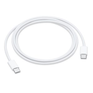 CABO DE DADOS TIPO C PARA TIPO C A1997 BRANCO PARA MACBOOK/IPAD 1M