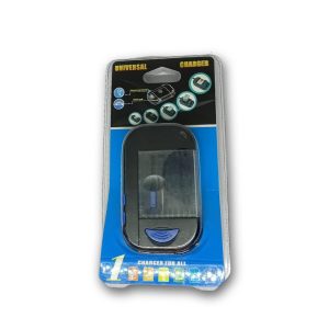 CARREGADOR DE PILHAS UNIVERSAL CARREGADOR UNIVERSAL PRETO