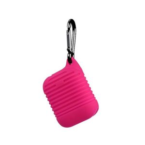 CAPA DE CAIXA AIRPODS OEM TYPE 2 ROSA TAMPA À PROVA DE POEIRA