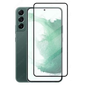 PELICULA DE VIDRO 5D COMPLETA SAMSUNG GALAXY S22 PLUS 6.6" PRETO SEM FINGERPRINT