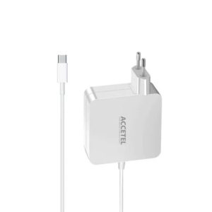 CARREGADOR DE PORTÁTIL ACCETEL PCA-123 BRANCO TYPE-C 61W