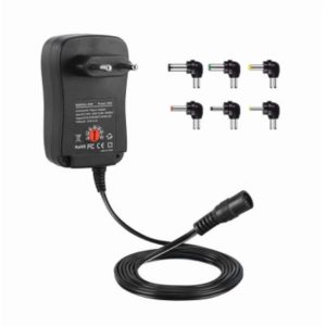 CARREGADOR UNIVERSAL ACCETEL PCA30W PRETO COM USB PORT