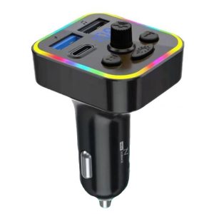 ADAPTADOR DE TRANSMISOR COCHE/FM NEW SCIENCE MP09 PRETO 3.1A MICRO SD/USB