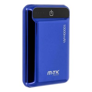 POWER BANK MTK K3632 AZUL 10000MAH 2 USB
