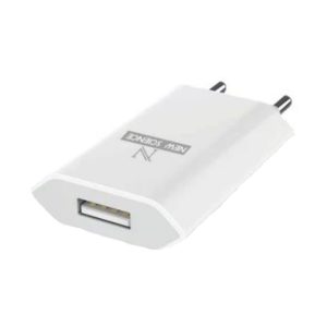 ADAPTADOR USB NEW SCIENCE SLD-T35 BRANCO 12W/2.4A CARGA SUPER RAPIDA