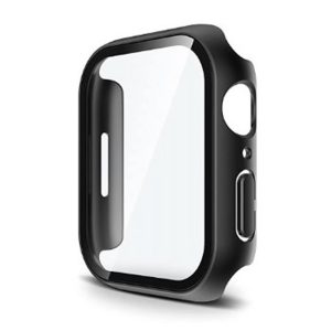 PELICULA DE VIDRO 5D COMPLETA CURVADO ACCETEL SC-IW44 APPLE WATCH 44MM PRETO COM