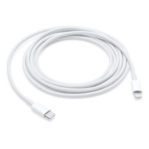 CABO DE DADOS TIPO C PARA LIGHTNING A1702 BRANCO PARA IPHONE 2M