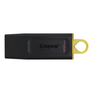 PENDRIVE KINGSTON 128GB PRETO DATA TRAVELER EXODIA 3.2 USB