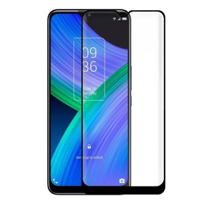 PELICULA DE VIDRO 5D COMPLETA TCL 20 R 5G 6.52" PRETO