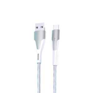 CABO DE DADOS USB TIPO C NEW SCIENCE U-17 BRANCO 60W 5A 1M