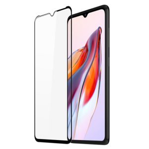 PELICULA DE VIDRO 5D COMPLETA XIAOMI REDMI 10C/REDMI 12C 6.71" PRETO