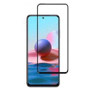 PELICULA DE VIDRO 5D COMPLETA XIAOMI REDMI NOTE 10/REDMI NOTE 10S 6.43" PRETO