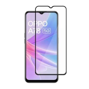 PELICULA DE VIDRO 5D COMPLETA OPPO A58 5G/A78 5G 6.56" PRETO