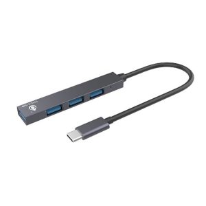 ADAPTADOR HUB PARA TYPE-C ONE PLUS NB1250 CINZA 23CM 2.0/4 USB PARA TYPE-C