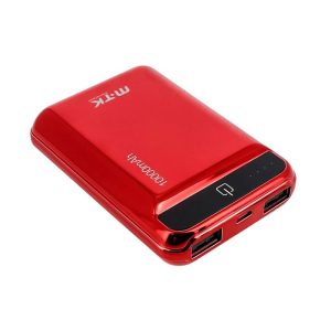 POWER BANK MTK K3632 VERMELHO 10000MAH 2USB